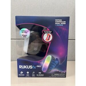 RUKUSfx Pro Motion Controlled Music Mixer 120+ Tracks BeatSnap Technology